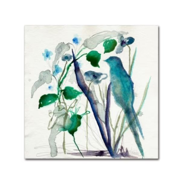Wyanne 'After Rain' Canvas Art, 14x14, Trademark Fine Art, Mfr#: ALI8238-C1414GG